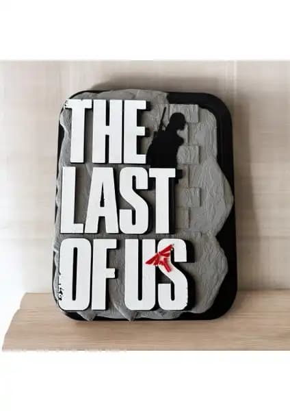 The Last Of Us Temalı 3D Duvar Dekoru: Koleksiyon ve Dekorasyon İçin Özel Parça