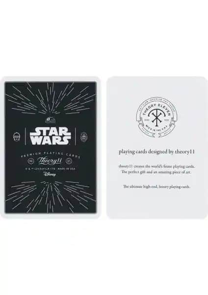 Theory11 Star Wars Silver Special Edition Oyun Kartları Koleksiyon ve Eğlence İçin Idealdir