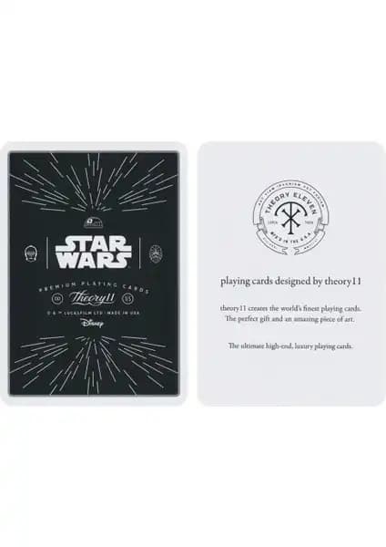 Theory11 Star Wars Silver Special Edition Oyun Kartları Koleksiyon ve Eğlence İçin Idealdir