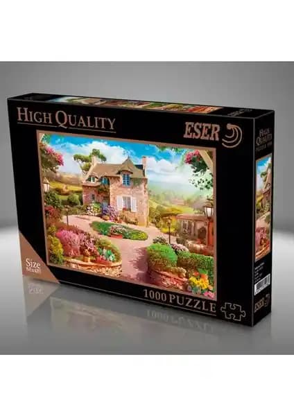 Toskana Vadisi Temalı 1000 Parça Puzzle Yüksek Kalite ve Detaylarla Sunulur