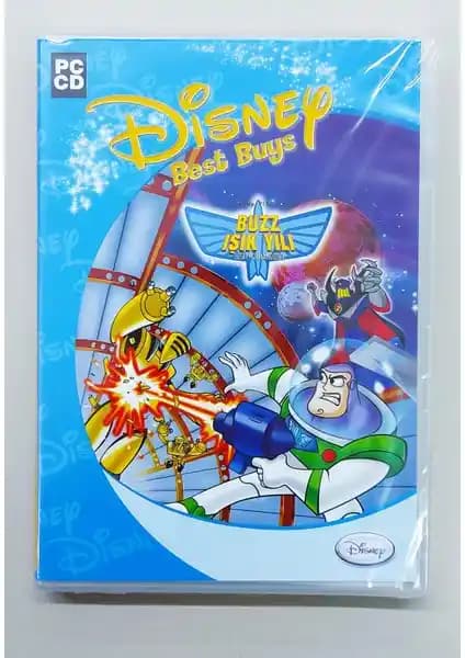 Toy Story Buzz Işık Yılı PC Bilgisayar Oyunu Orijinal Kutuda Koleksiyon Parçası