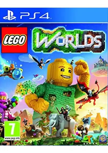 Wb Games PS4 Lego Worlds: Renkli ve Yaratıcı Açık Dünya Macerası