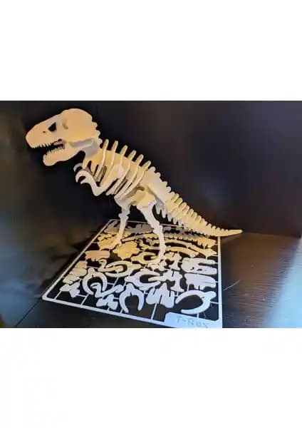 Yalgın 3D T-Rex Dinozor Maketi: Detaylı ve Gerçekçi Tasarımıyla Koleksiyon ve Eğitim İçin Uygun