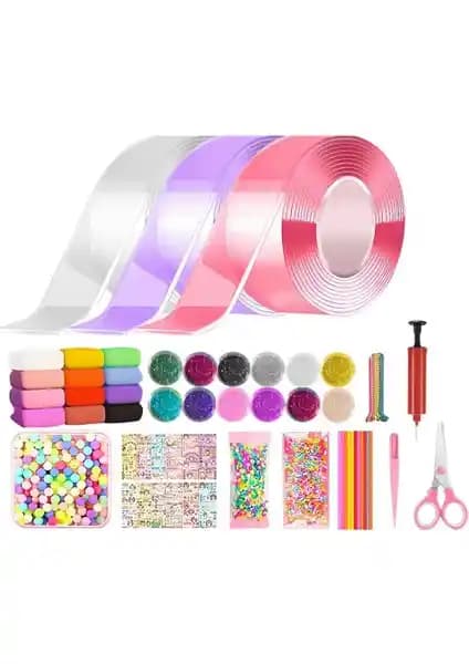 Yaratıcı ve Eğlenceli Nano Bant Kabarcık Seti ile Stres Atma ve Tasarım Deneyimi