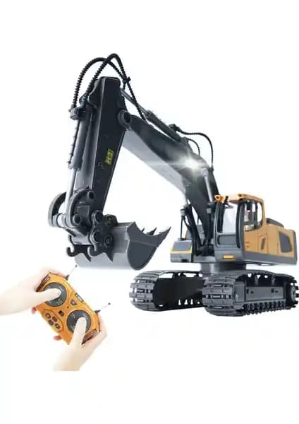 Yüksek Performanslı RC Ekskavatör 1/20 Ölçekli 2.4GHz Uzaktan Kumandalı Model