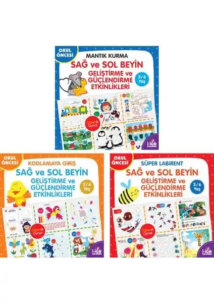 3-6 Yaş Çocuklar İçin Beyin Geliştirme ve Güçlendirme Seti Ürün Tanıtımı