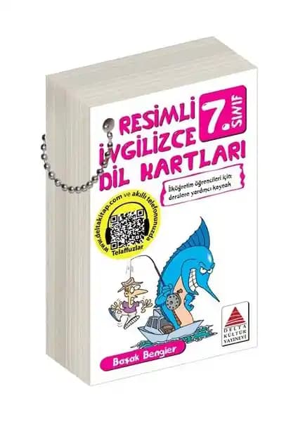 7. Sınıf İçin Resimli İngilizce Dil Kartları - Kelime Geliştirme ve Pratik İçin Uygun