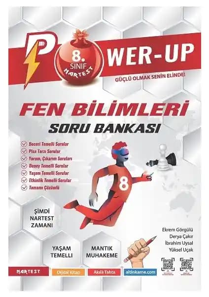 8. Sınıf Fen Bilimleri Soru Bankası - Kapsamlı ve Kullanışlı Çalışma Kaynağı
