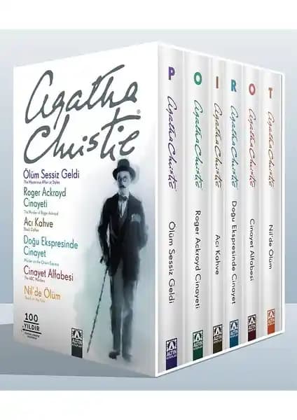 Agatha Christie Polisiye Koleksiyonu: Türkçe Ciltli Olmayan 6 Kitaplık Set 2021 Yılı Basımı