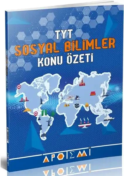 Apotemi Yayınları TYT Sosyal Bilimler Konu Özeti Sınava Hazırlık İçin Güncel ve Detaylı Kaynak