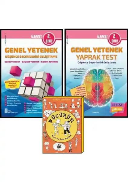 Ata Yayıncılık 2. Sınıf Genel Yetenek Testi Kitabı Bilsem ve Özel Okullar İçin