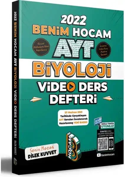 AYT 2022 Biyoloji Video Ders Defteri İncelemesi ve Öğrenme Avantajları