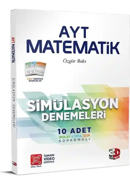 AYT Matematik 10'lu Simülasyon Denemeleri ile Sınavlara Etkili Hazırlık Rehberi