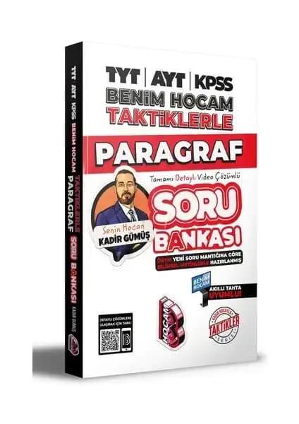 Benim Hocam Yayınları 2022 TYT-AYT-KPSS Paragraf Soru Bankası İncelemesi ve Değerlendirmesi