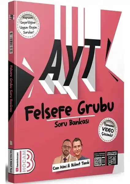 Benim Hocam Yayınları 2025 AYT Felsefe Grubu Video Çözümlü Soru Bankası İncelemesi ve Kullanım Avantajları