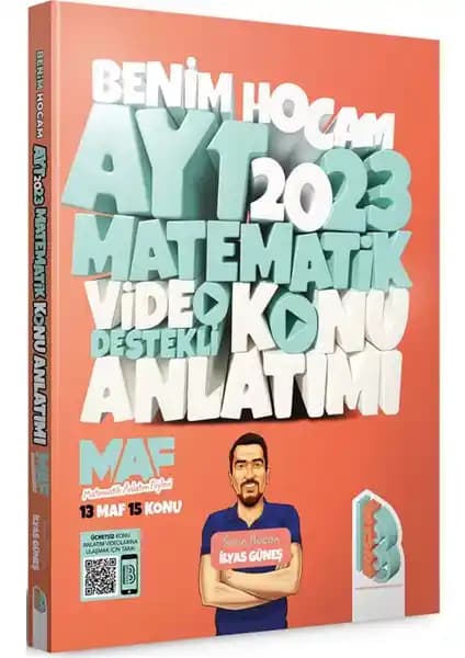 Benim Hocam Yayınları AYT 2023 Matematik Video Destekli Kitap İncelemesi ve Özellikleri