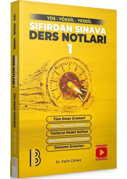 Benim Hocam Yayınları YDS, YÖKDİL ve YKS Dil Sınavlarına Hazırlık Kitabı 2021