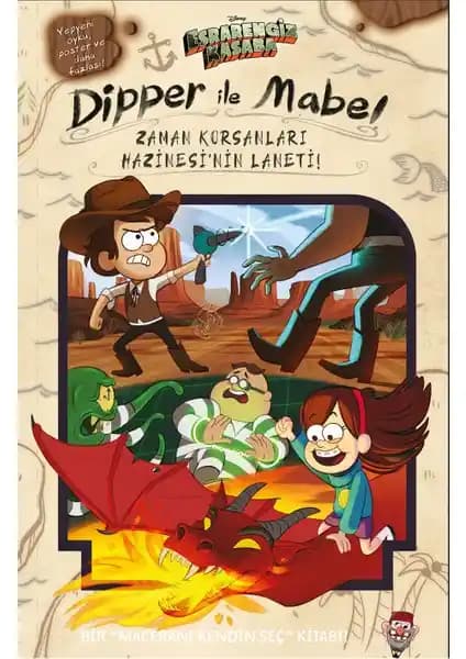 Beta Kids Disney Esrarengiz Kasaba: Dipper ve Mabel ile Zaman Korsanları Macerası (75-90 karakter)