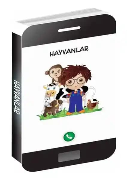 Beta Kids Hayvanlar: 0-2 Yaş Çocuklar İçin Eğitici ve Renkli Hayvanlar Kitabı