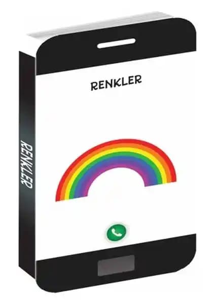 Beta Kids Renkler Çocuklar İçin Eğitici ve Eğlenceli Renkler Kitabı 3-5 Yaş Çocuklar İçin