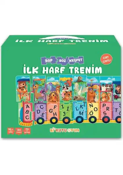 Bi Kutu Oyun İlk Harf Trenim: Çocuklar İçin Eğitici ve Eğlenceli Öğrenme Seti