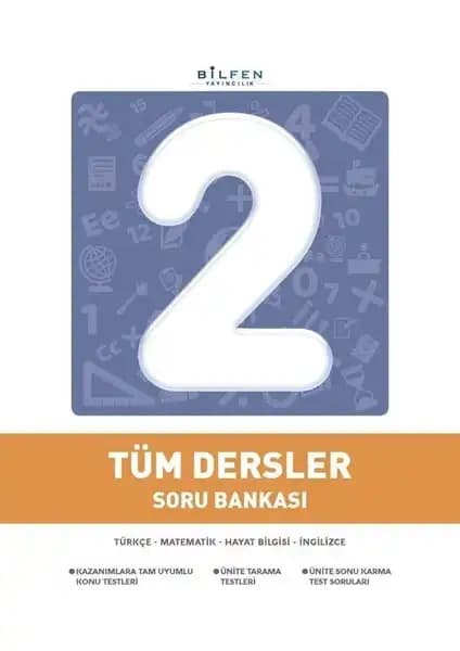 Bilfen Yayınları 2. Sınıf Tüm Dersler Soru Bankası Güncel ve Kullanıcı Dostu Eğitim Kaynağı