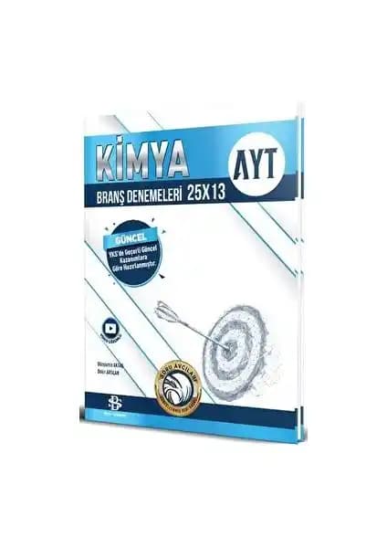 Bilgi Sarmal AYT Kimya 25 x 13 Branş Denemeleri Sınava Hazırlık ve Pratik İçin Güncel Çalışma Seti