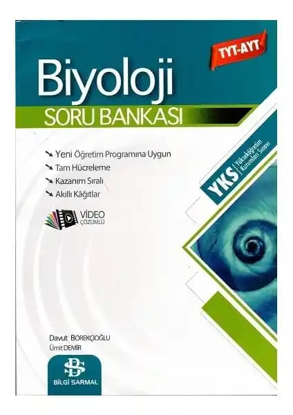 Bilgi Sarmal TYT AYT Biyoloji Soru Bankası Öğrenciler İçin Güncel ve Kapsamlı Kaynak