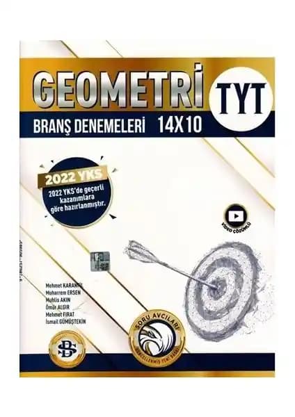 Bilgi Sarmal Yayınları TYT Geometri 14 x 10 Branş Denemeleri Sınava Hazırlık İçin Güncel ve Güvenilir Bir Kaynak
