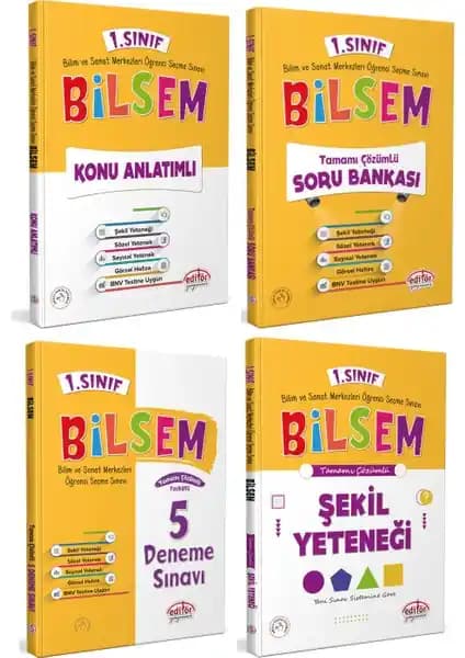 Bilsem 1. Sınıf Hazırlık Seti: Öğrencilerin Başarısını Artıran Kapsamlı Eğitim Kaynağı
