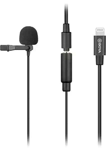 Boya BY-M2 iPhone Yaka Mikrofonu: Profesyonel Ses Çözümü ve Yüksek Kalite Kaydı