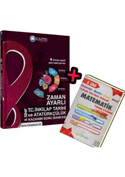 Çanta Yayınları 8. Sınıf Kazanım TC İnkilap Tarihi ve Atatürkçülük Soru Bankası Özellikleri ve Kullanım Alanları