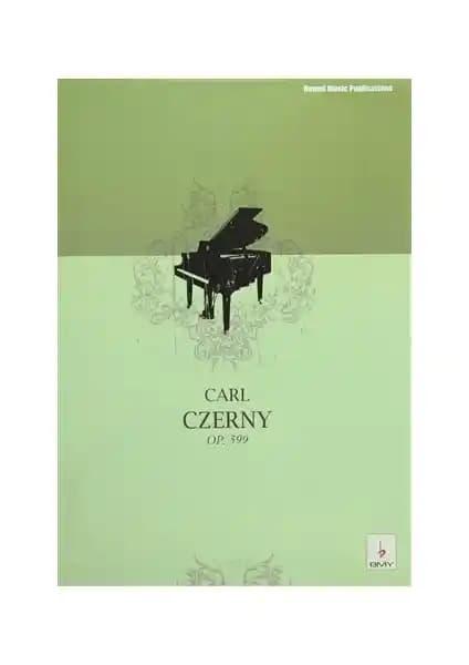 Carl Czerny Op.599 Piyano Eseri Türkçe Basım Yüksek Kalite Müzik Kitabı