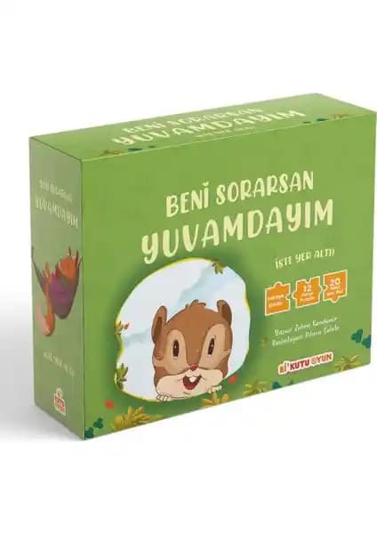 Çocuklar İçin Eğitici Puzzle ve Hikaye Seti Çocuk Gelişimini Destekler