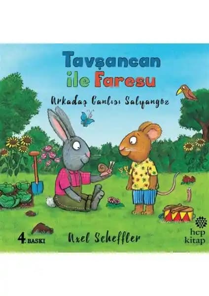 Çocuklar İçin Eğitici ve Eğlenceli Arkadaşlık Temalı Kitap Tavşancan ile Faresu