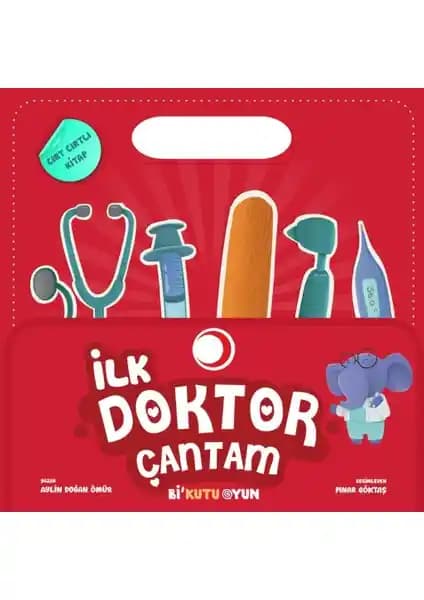 Çocuklar İçin Eğitici ve Eğlenceli İlk Doktor Çantası Kitabı - Sağlık Bilinci Kazandıran Eğlence