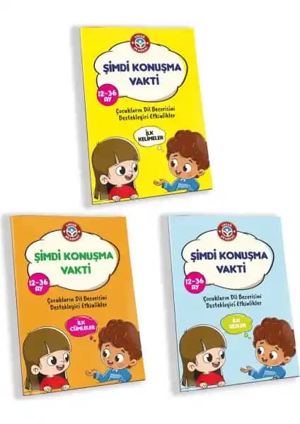 Çocuklar İçin Erken Dil Gelişimini Destekleyen Çocuk Akademi Konuşma Vakti Seti