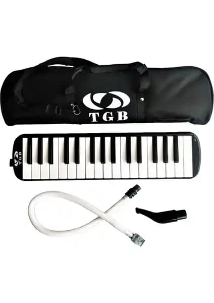 Çocuklar İçin Kullanışlı ve Dayanıklı Melodika TGB-002 Çantalı 32 Tuşlu Müzik Enstrümanı