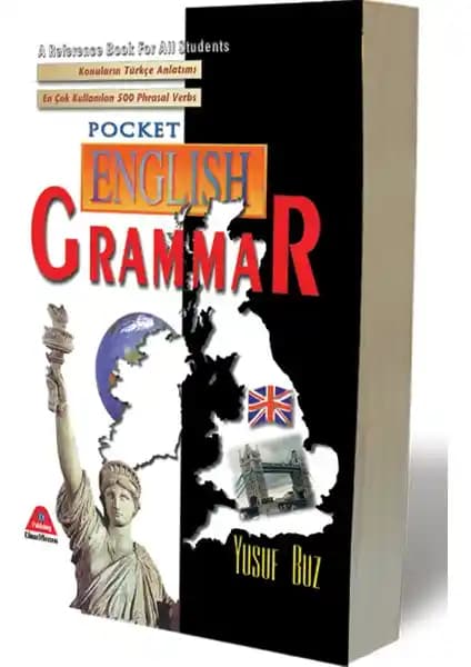 Damla Yayınevi Pocket English Grammar - Yusuf Buz ile Temel İngilizce Gramer Öğrenme Rehberi