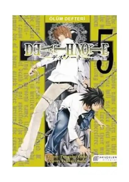 Death Note 5: Tsugumi Ooba'nın Klasik Manga Serisinin En Güncel Cildi Türkiye'de