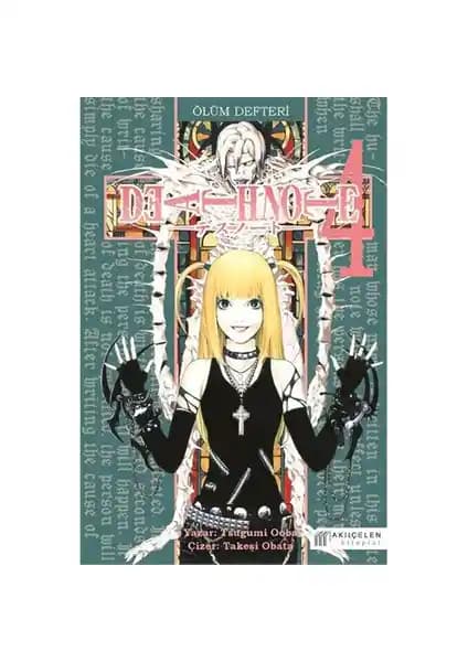 Death Note Ölüm Defteri 4 Türkçe Çizgi Roman: Gerilim ve Adalet Temalı Hikaye