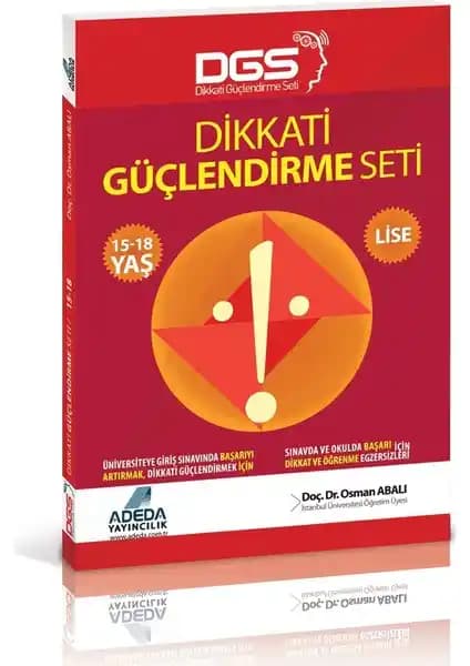 Dikkati Güçlendirme Seti Öğrencilerin Odak ve Zeka Seviyesini Artırmaya Yönelik Eğitim Aracı