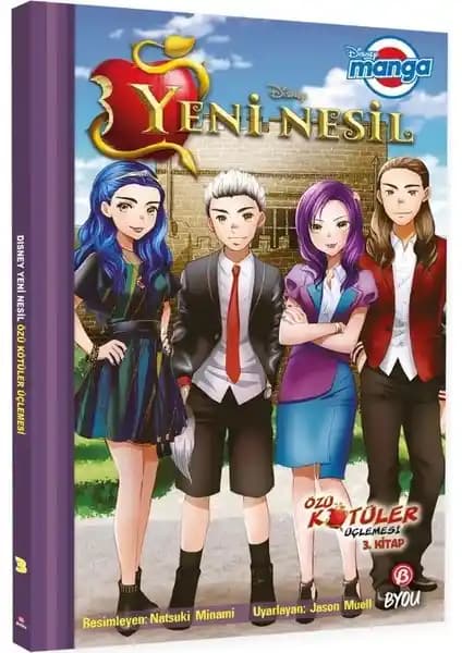 Disney'in yeni nesil manga serisi Özü Kötüler Üçlemesi'nin son kitabı detaylı içeriği ve temalarıyla tanıtılıyor