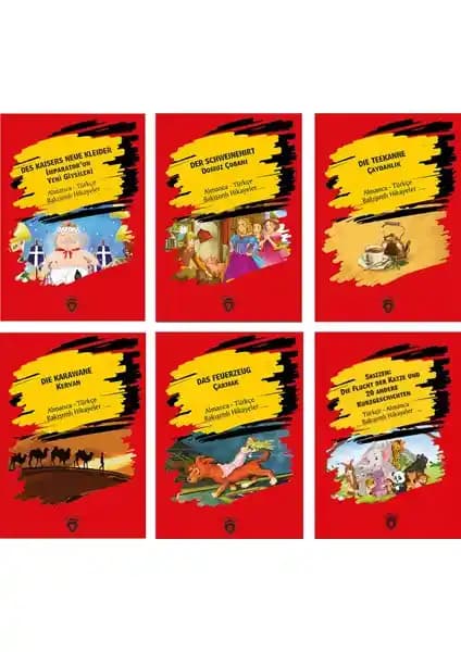 Dorlion Yayınları Almanca-Türkçe Bakışımlı Hikaye Seti Dil Öğrenimi İçin Güncel ve Etkili Bir Kaynak