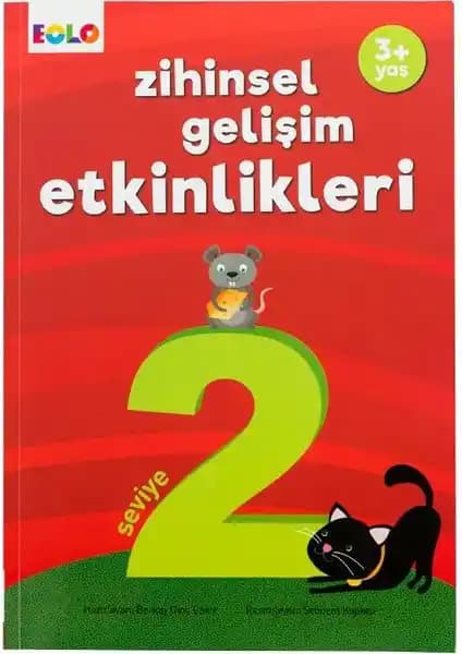 Eolo Yayıncılık Zihinsel Gelişim Etkinlikleri Seviye 2 Çocuklar İçin Eğitim Kitabı