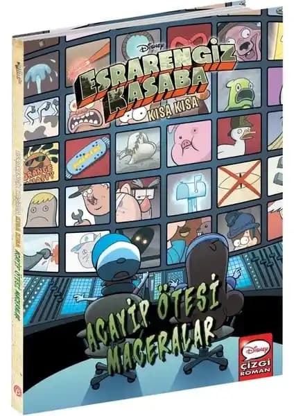 Esrarengiz Kasaba Kısa Kısa Acayip Ötesi Maceralar: Çocuklar İçin Eğlenceli ve Gizem Dolu Bir Çizgi Roman