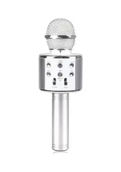 Evervox EVR KRK 02 Karaoke Mikrofon Silver: Çok Yönlü Kablosuz Ses Deneyimi