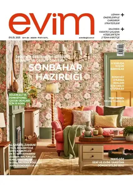 Evim Dergisi Yıllık Abonelik İle Ev Dekorasyonunda İlham Veren Çözümler