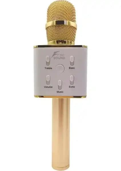 Freesound FS22 Gold Karaoke Mikrofon ve Parti Topu ile Eğlenceyi Yükseltin