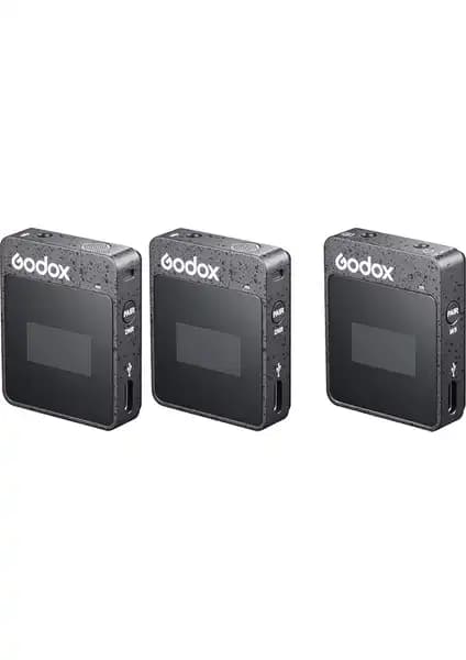 Godox MoveLink II M2 Kablosuz Mikrofon Seti Profesyonel Ses Çözümü ve Kullanım Kolaylığı